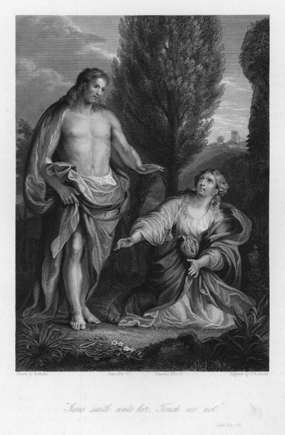 "Älä koske minuun", Johannes XX tekijältä after Raphael