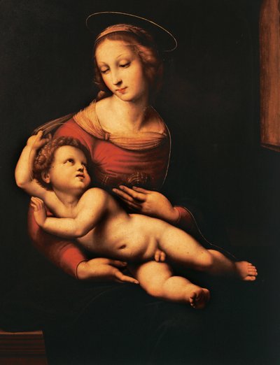 Raphael Sanzion (1483-1520) Bridgewater Madonna (Madonna ja lapsi), öljy kankaalle, 81x56 cm tekijältä Raphael (1483-1520)