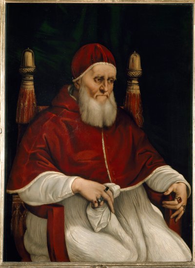 Paavi Julius II:n muotokuva tekijältä Raphael