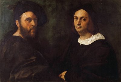 Kaksoismuotokuva, c. 1516. tekijältä Raphael