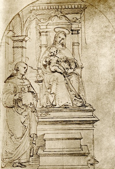 Kruunattu Madonna tekijältä Raffaello Sanzio Raphael