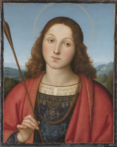 Saint Sebastian, noin 1501-1502 tekijältä Raffaello Sanzio Raphael