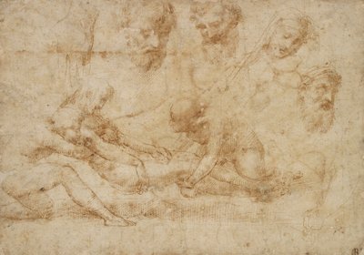 Studies for a Deposition, 1500-luvun alku tekijältä Raphael