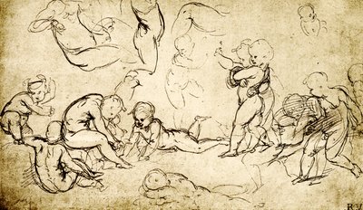 Philostratoksen kupidot tekijältä Raffaello Sanzio Raphael