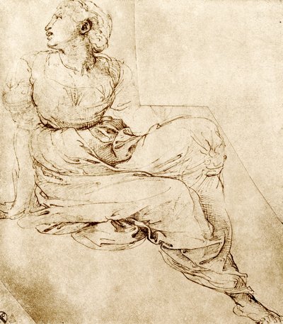 Muse Erato tekijältä Raffaello Sanzio Raphael