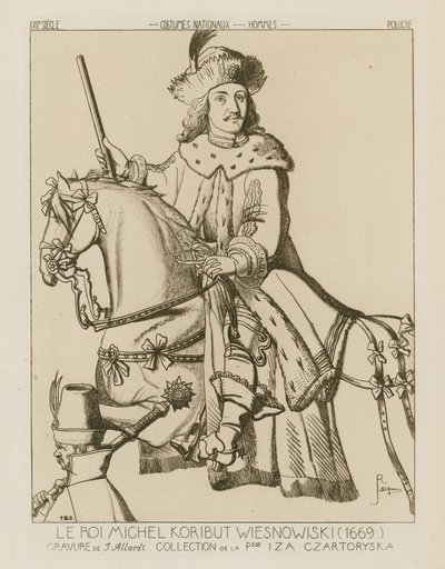 Michael Wisniowiecki, Puolan kuningas (1669) tekijältä Raphael Jacquemin