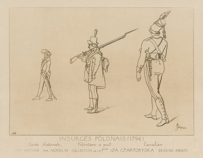 Puolan kapinalliset, 1794 tekijältä Raphael Jacquemin