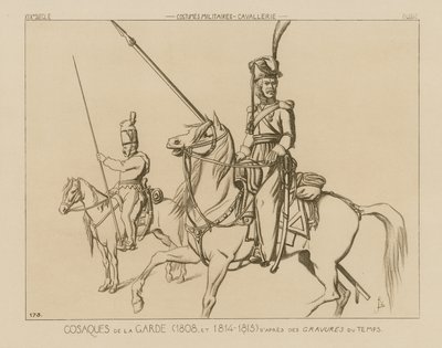 Venäjän kaartin kasakat (1808 ja 1814-15) tekijältä Raphael Jacquemin