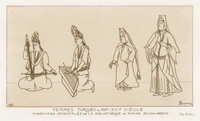 Turkkilaiset naiset 1400-1600-luvuilla tekijältä Raphael Jacquemin