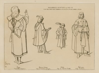 Venetsialaisia merkkejä vuosilta 1480-1495 tekijältä Raphael Jacquemin