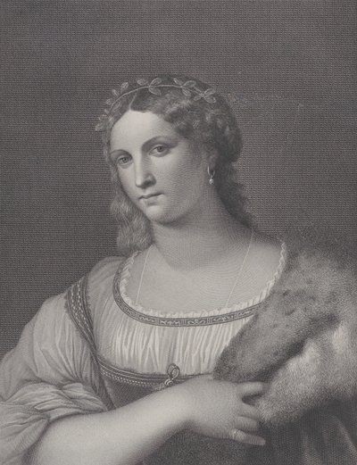 La Fornarina, 1814 tekijältä Raphael Morghen