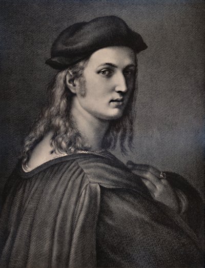 Raphael Sanzio, italialainen renessanssitaiteilija, 1700- tai 1800-luku 1894 tekijältä Raphael Morghen