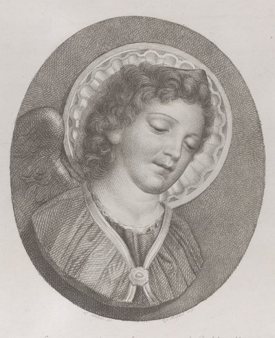 Arkkienkeli Gabriel, 1800 tekijältä Raphael Morghen