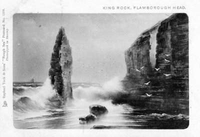 King Rock, Flamborough Head, East Riding, Yorkshire, 1903. tekijältä Raphael Tuck