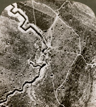 Ilmakuva saksalaisista linjoista, ensimmäinen maailmansota, 1914-1918. tekijältä Realistic Travels Publishers