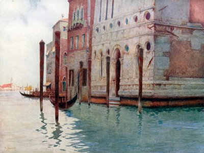 Palazzo Darion kulma (värilitro) tekijältä Reginald Barratt