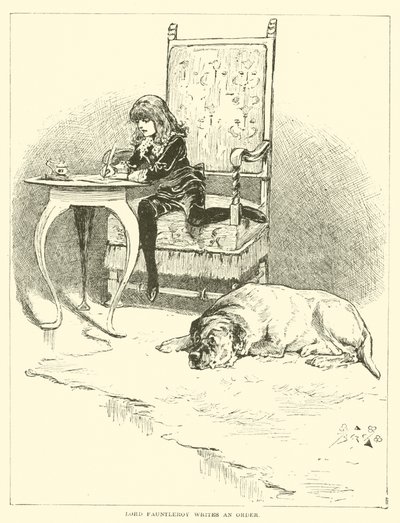 Kuvitus Little Lord Fauntleroylle tekijältä Reginald Bathurst Birch