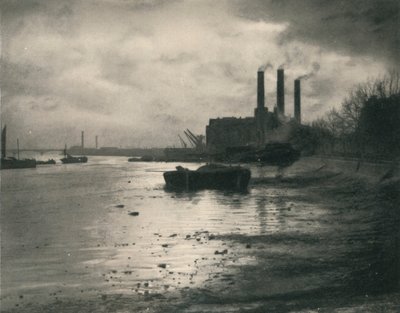Chelsea Power Station, c1927, 1927 tekijältä Reginald Belfield