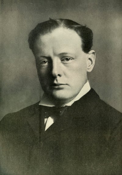 Winston Churchill Admiraltyin ensimmäinen lordi, 1919. tekijältä Reginald Haines