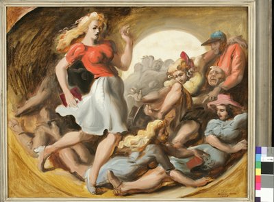 Barrel of Fun tekijältä Reginald Marsh