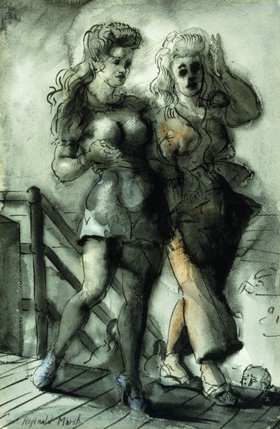Boardwalk kaunottaret tekijältä Reginald Marsh