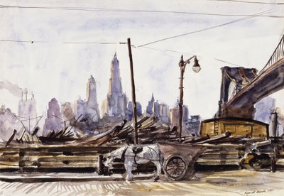 Brooklynin silta tekijältä Reginald Marsh