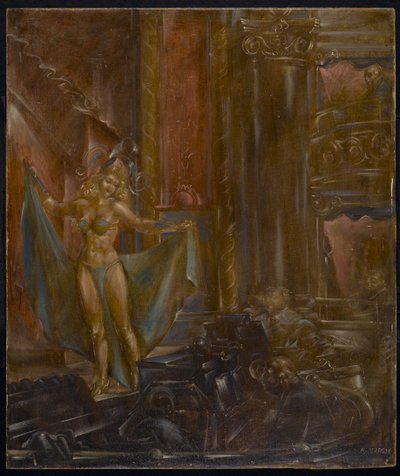 Burleski tekijältä Reginald Marsh