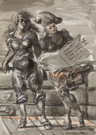 Daily News tekijältä Reginald Marsh