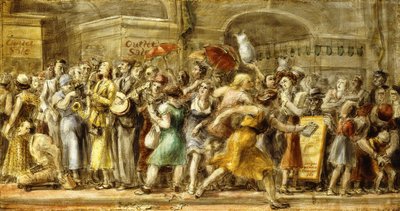 Neljästoista katu tekijältä Reginald Marsh