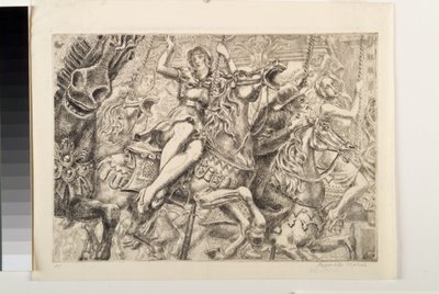 Merry-Go-Round (etsaus) tekijältä Reginald Marsh