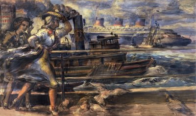 Normandie tekijältä Reginald Marsh