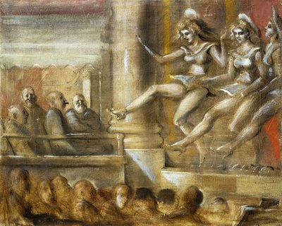 Kolme kuorotyttöä tekijältä Reginald Marsh