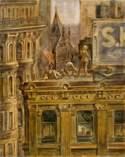 Näkymä ikkunastani tekijältä Reginald Marsh