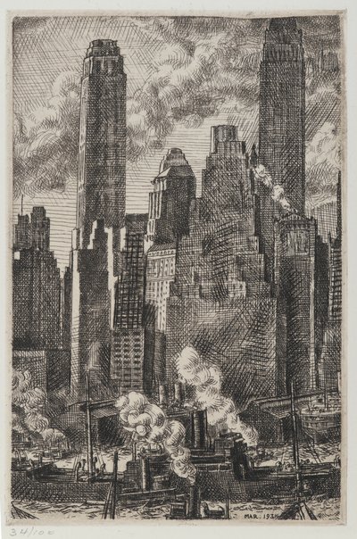 Wall Street tekijältä Reginald Marsh