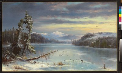 Luminen maisema tekijältä Regis Francis Gignoux