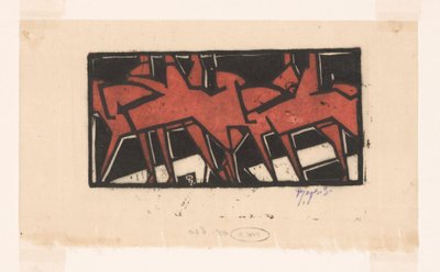 Ratsastajat hevosen selässä tekijältä Reijer Stolk (signed by artist)