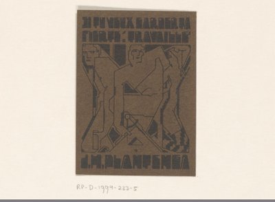 Ex libris, J.H. Plantenga tekijältä Reijer Stolk