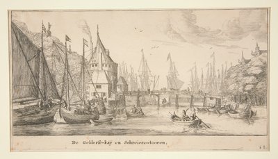 Näkymä Amsterdamiin ( tekijältä Reinier Nooms