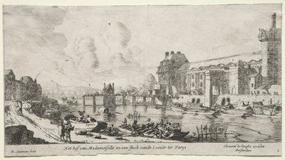 Näkymät Pariisiin: Näkymä Louvrelle ja Tuileries