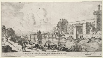 Näkymät Pariisiin: Näkymä Louvrelle ja Tuileries