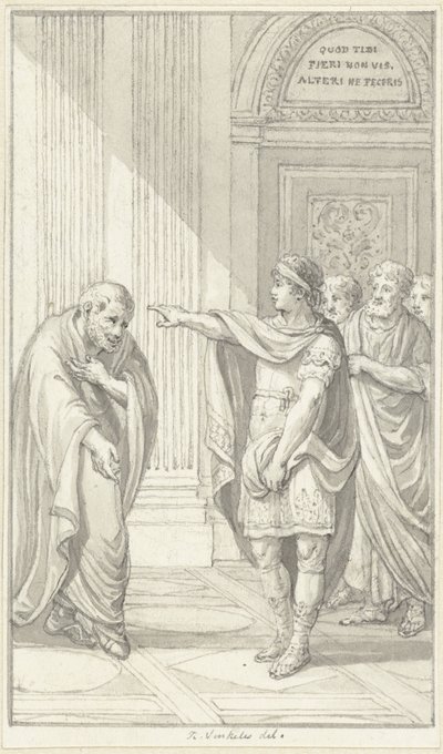 Alexander Severus ja Arabinus tekijältä Reinier Vinkeles (I)