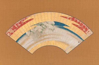 Luumun oksan rikkominen lumisena yönä, Bambu lumessa, 1800-luku. tekijältä Reizei Tamechika