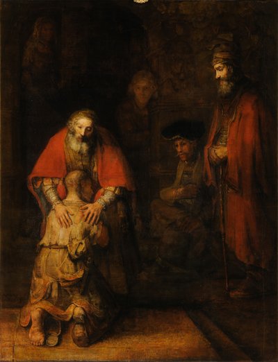 Tuhlaajapojan paluu tekijältä Rembrandt
