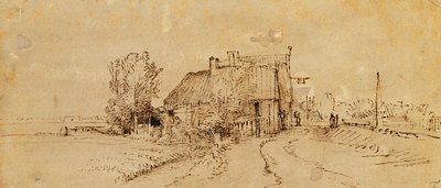 Majatalo tien varrella, tekijältä Rembrandt van Rijn