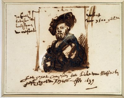 Baldassare Castiglionen muotokuva tekijältä Rembrandt van Rijn