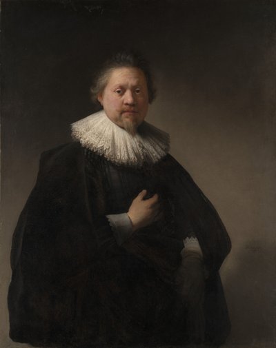 Miehen muotokuva, luultavasti Van Beresteynin perheen jäsen tekijältä Rembrandt van Rijn