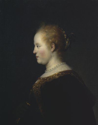 Nuoren naisen muotokuva, vuoden 1632 jälkeen tekijältä Rembrandt van Rijn
