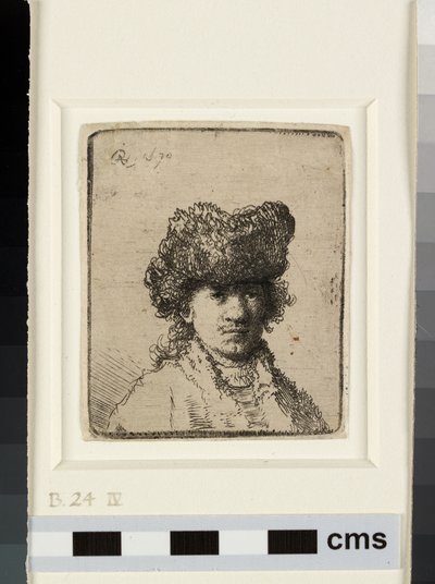 Omakuva turkislakissa tekijältä Rembrandt van Rijn