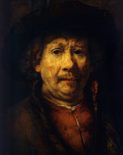 Omakuva tekijältä Rembrandt Harmensz. van Rijn