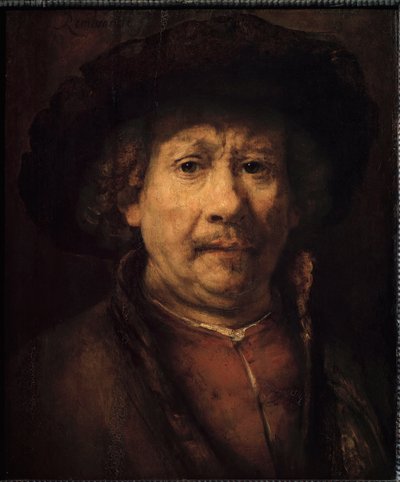 Pieni omakuva (maalaus, n. 1666) tekijältä Rembrandt van Rijn
